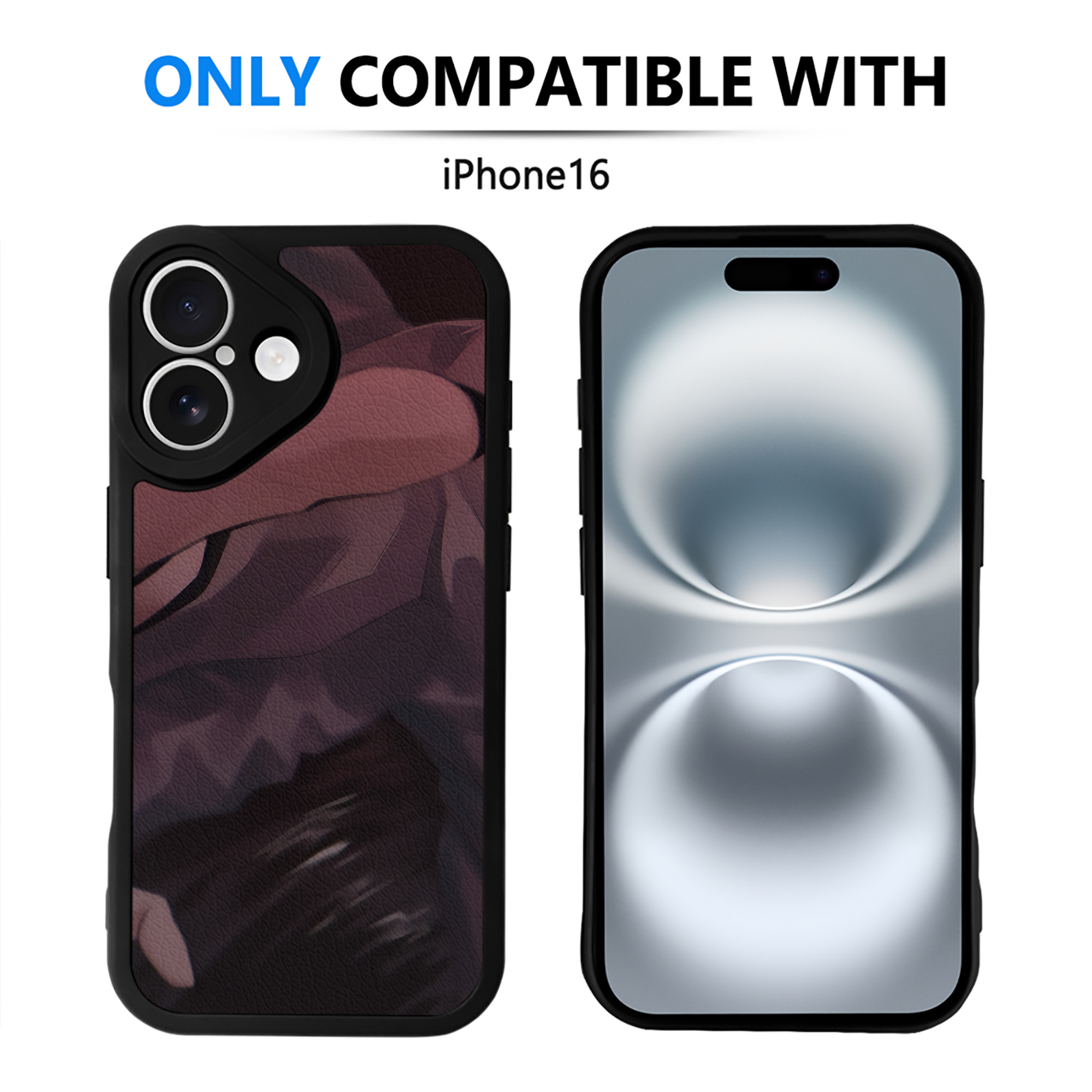 （画像用） SPY×FAMILY间谍家家酒 【iPhone 16シリーズ対応】シリコンスマホケース（レザー調） 材質：シリコン
